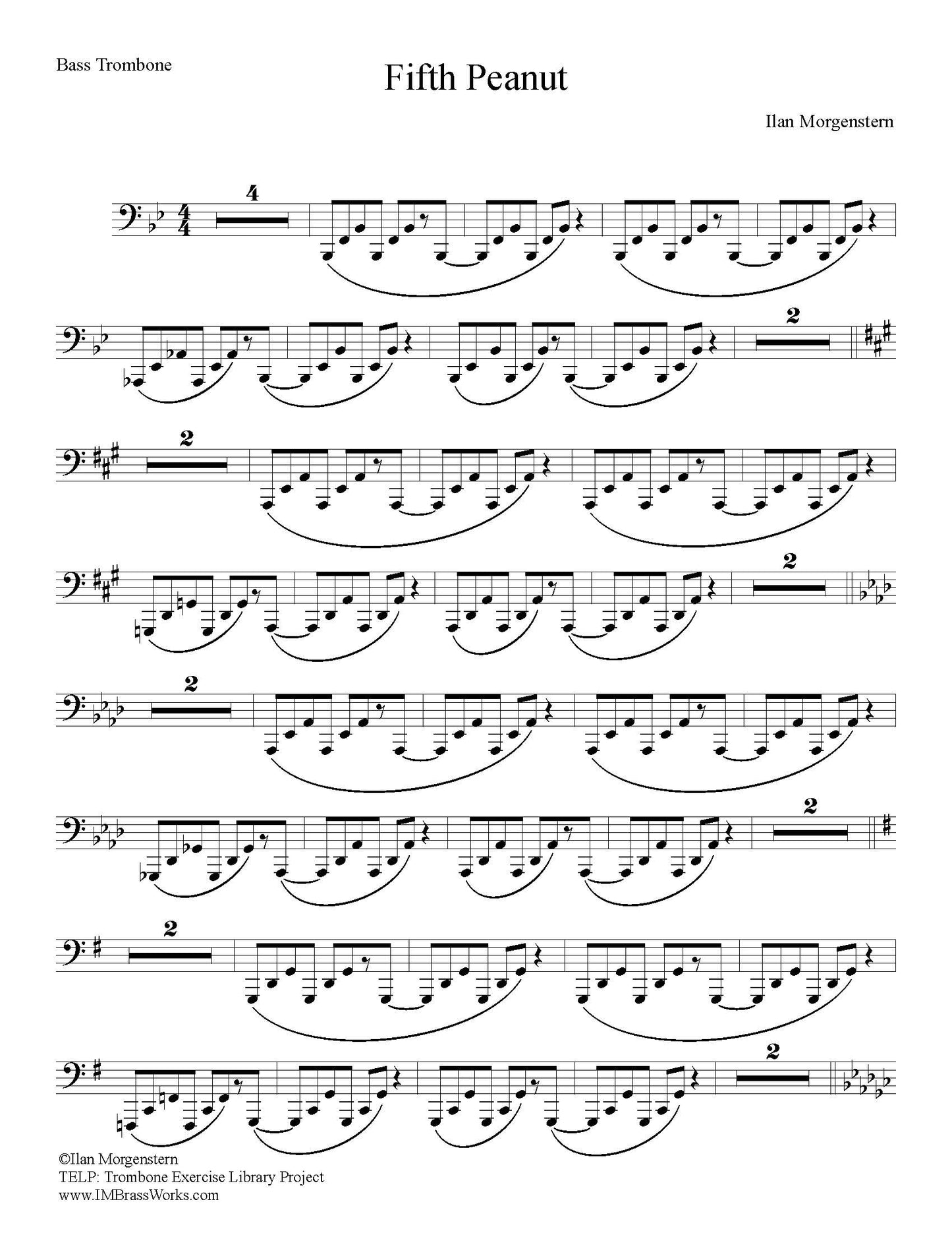Morgenstern: Fifth Peanut (free TELP exercise)
