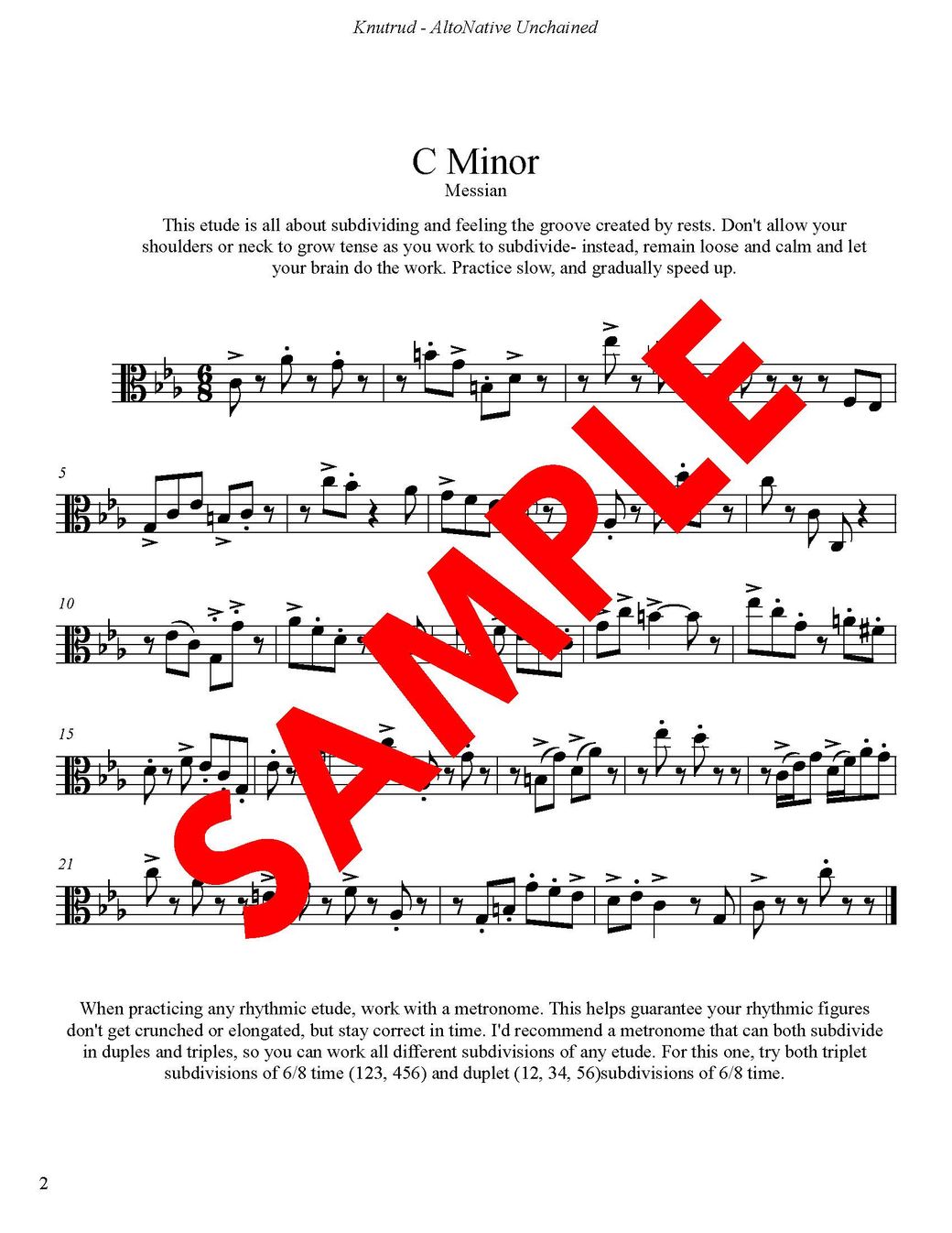 Alex Knutrud: AltoNative Unchained