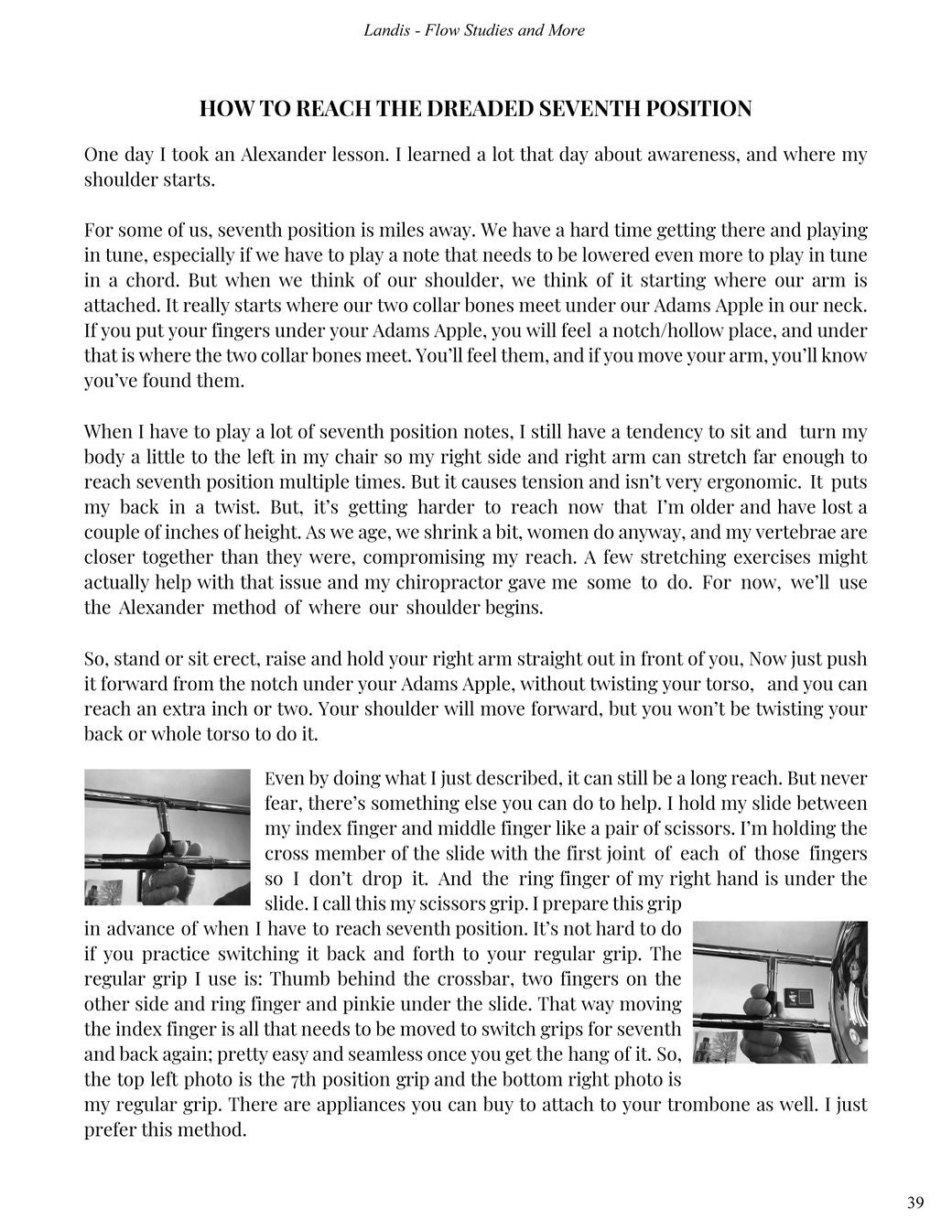 Linda Landis: Flow Studies and More