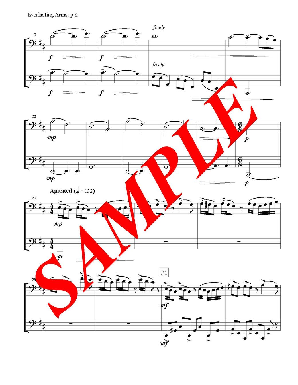 Brad Edwards: Latchn Duets for Tenor and Bass Trombones
