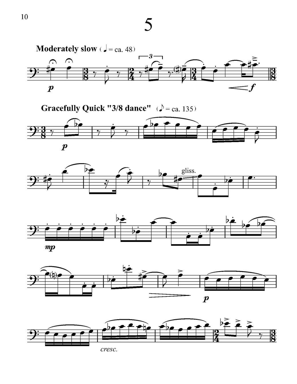 Whitwell, Craig: Poetics II for Unaccompanied Trombone