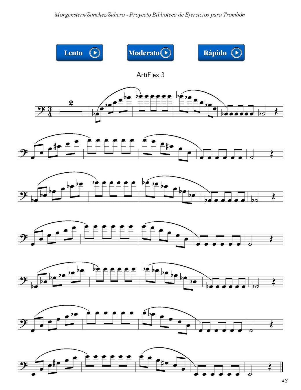 Ilan Morgenstern: Trombone Exercise Library Project
