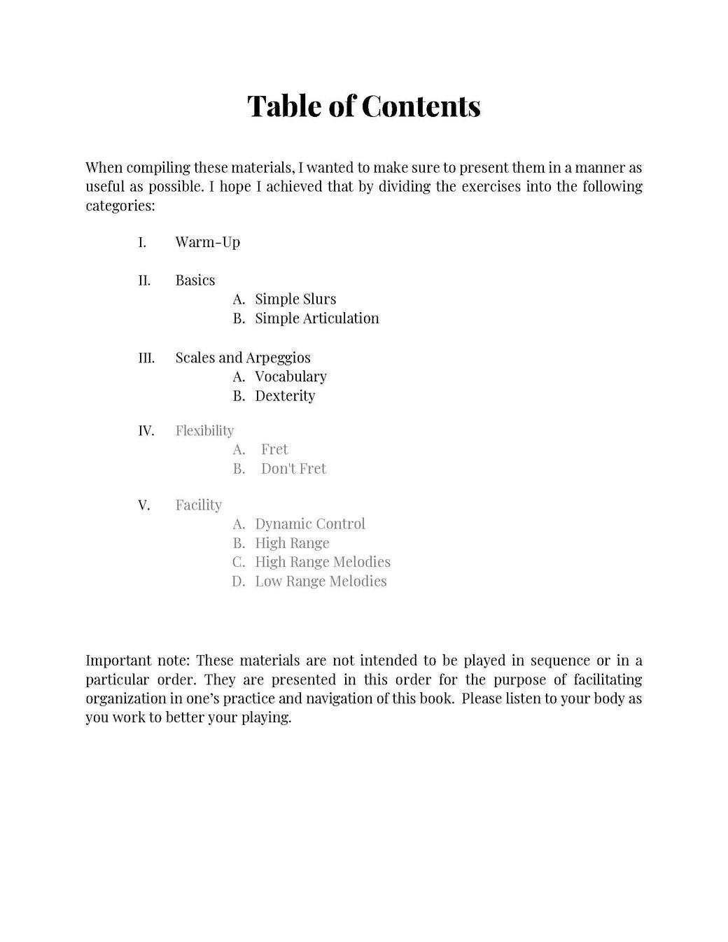 Ilan Morgenstern ed. Jarrett McCourt: Tuba Exercise Library Project