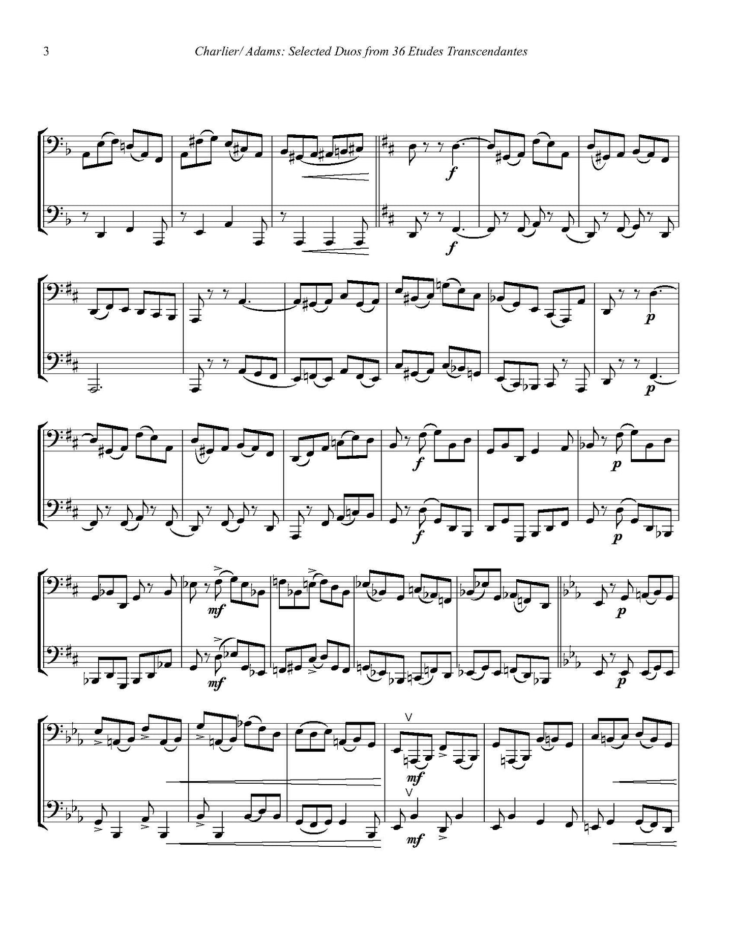 Charlier/Adams: 25 Selected Duos for Tuba