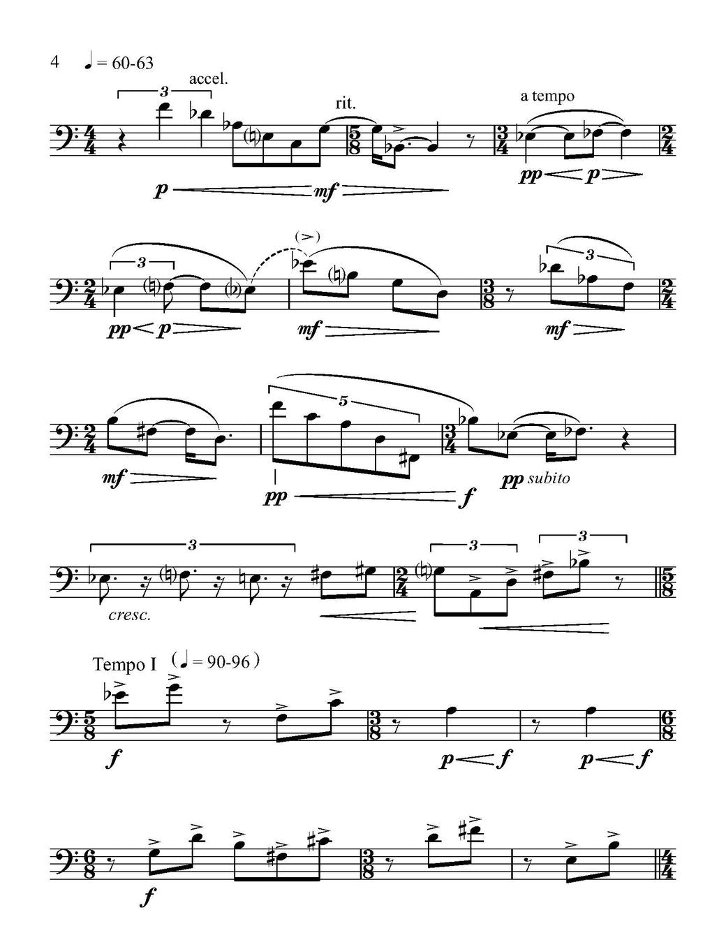 Whitwell, Craig: Sonata "Time and Memory" for Unaccompanied Trombone