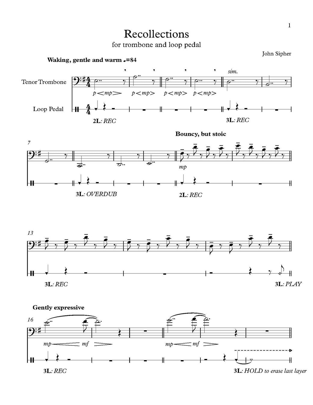 John Sipher: Recollections