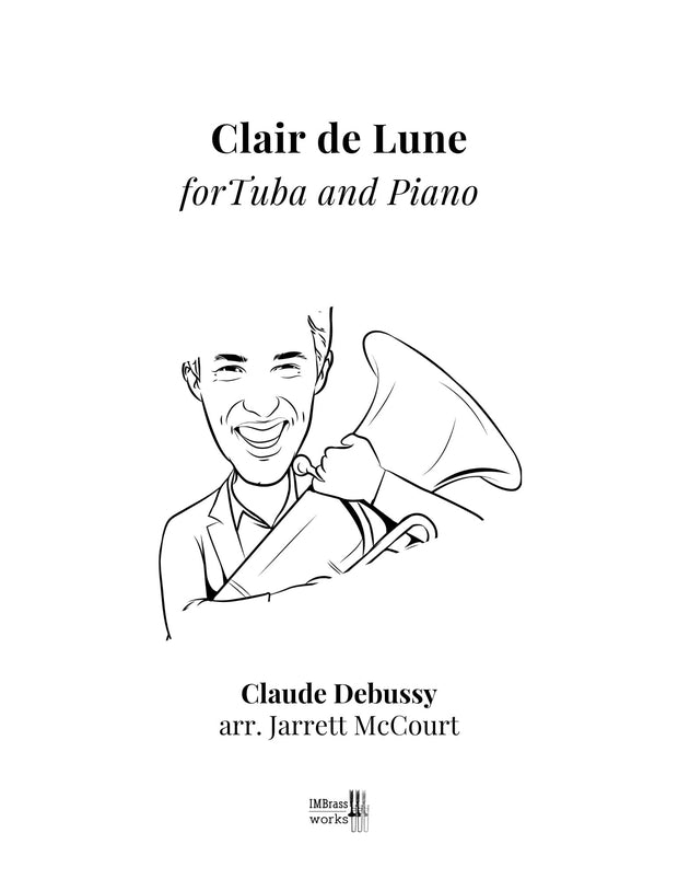 Debussy arr. McCourt: Clair de Lune for Tuba and Piano