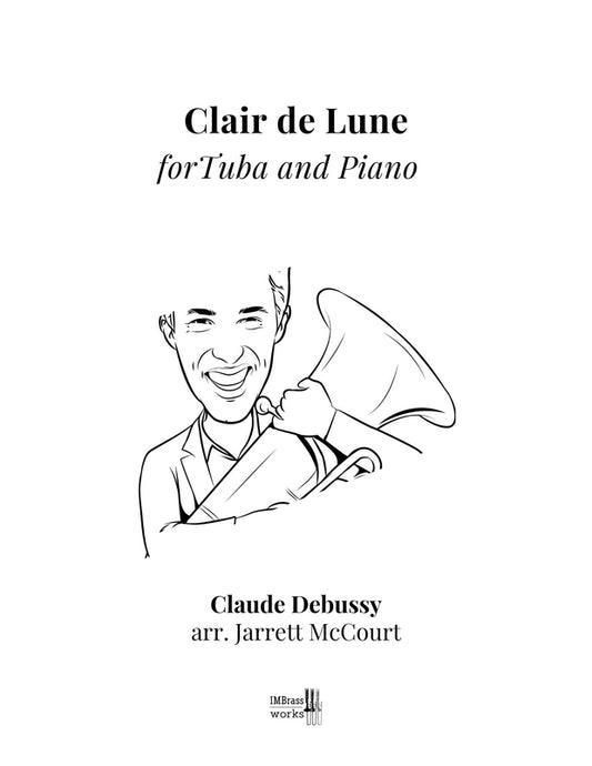 Debussy arr. McCourt: Clair de Lune for Tuba and Piano