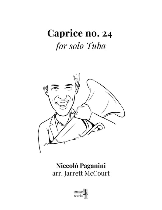 Paganini arr. McCourt: Caprice no. 24 for solo Tuba