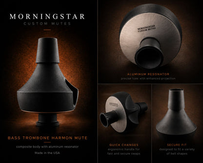 Morningstar Bass Trombone Harmon Mute
