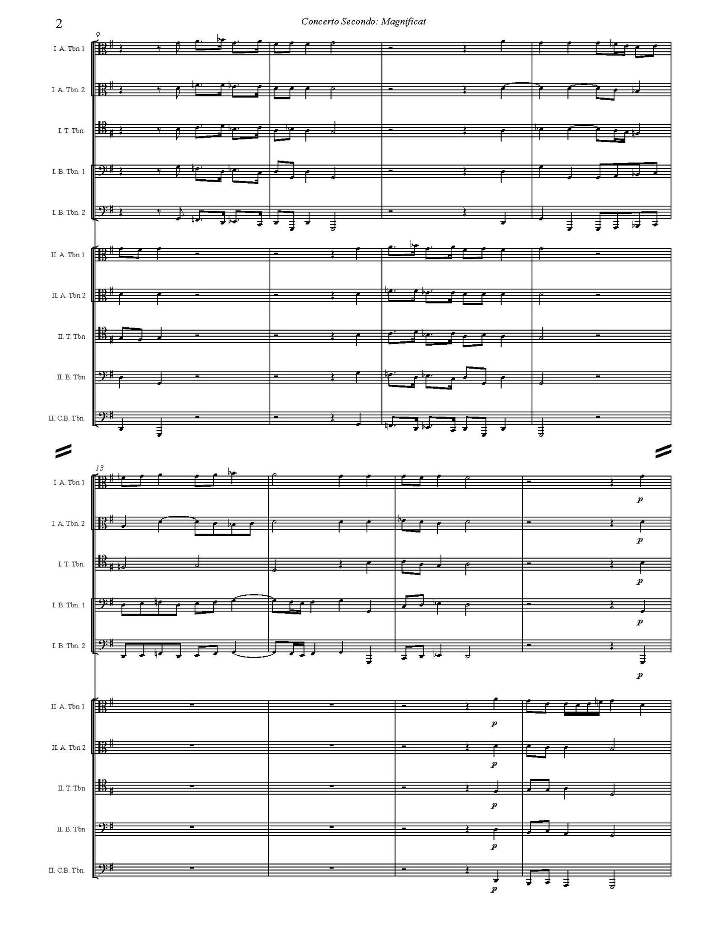 Adriano Banchieri arr. Joe Burnam: Magnificat from 2nd Concerto for Trombone Choir