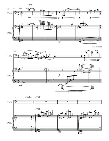 Quanquan Yan: Chasing the Sun for Trombone and Piano
