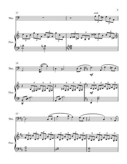 Quanquan Yan: Chasing the Sun for Trombone and Piano