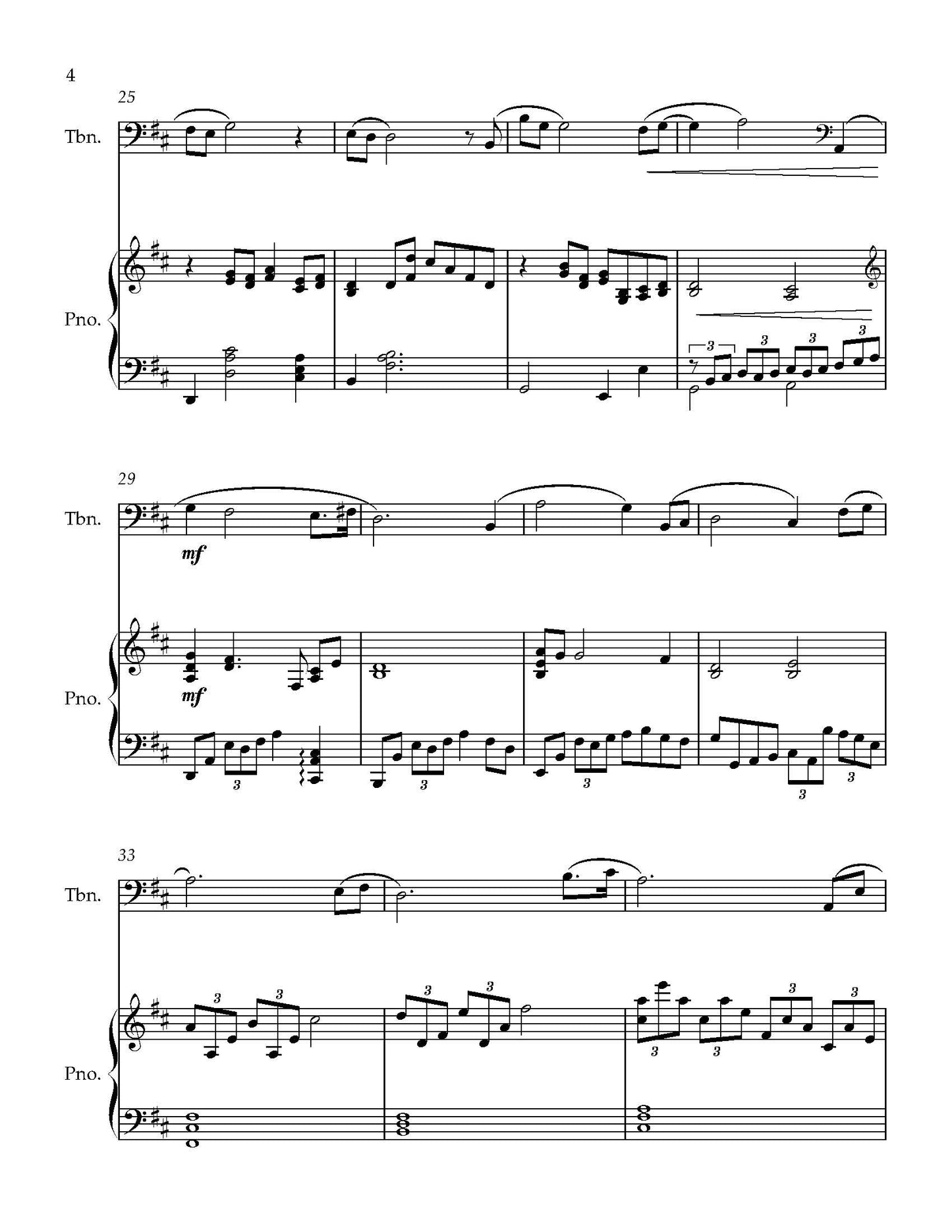 Quanquan Yan: Chasing the Sun for Trombone and Piano