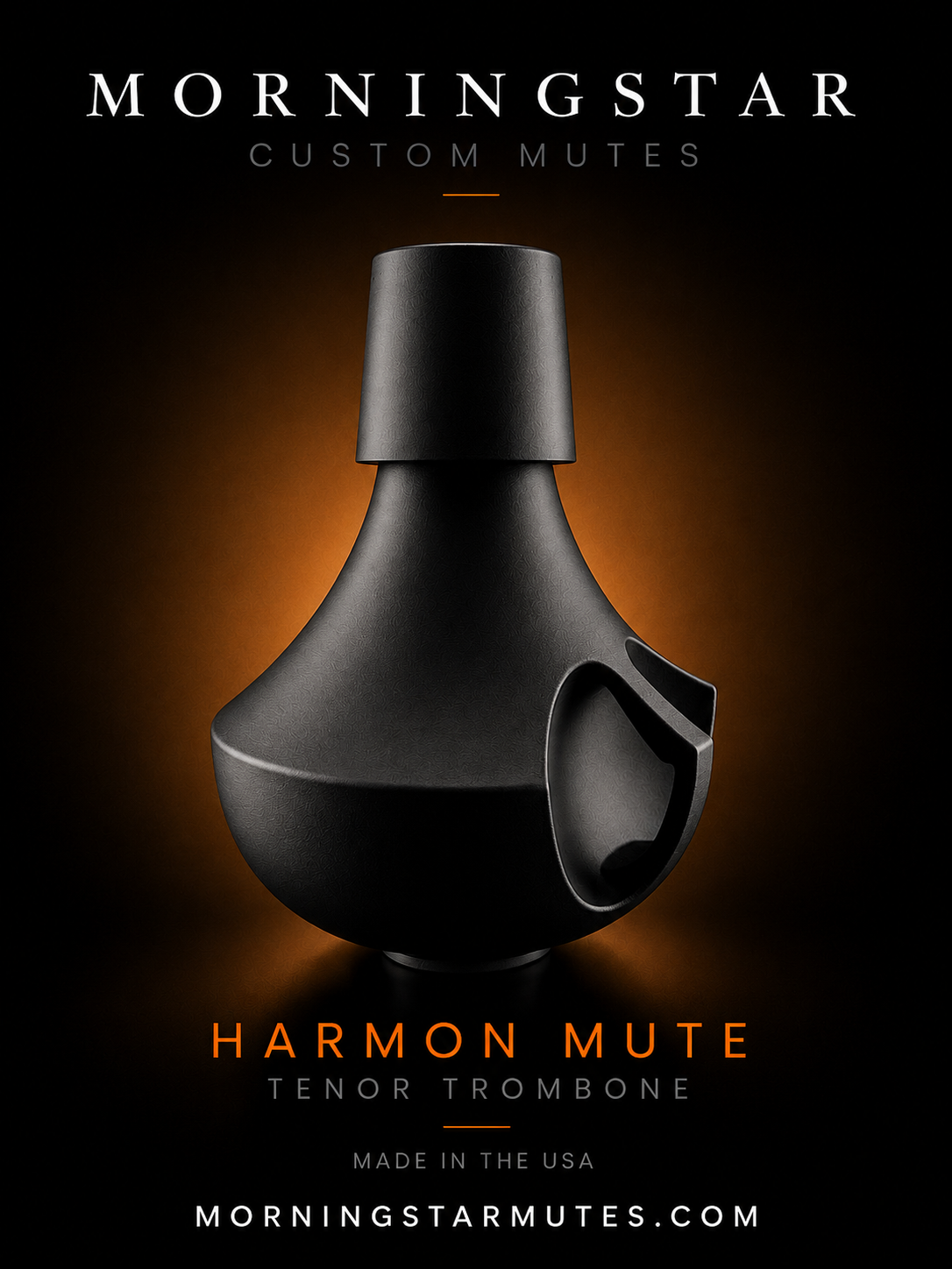 Morningstar Tenor Trombone Harmon Mute