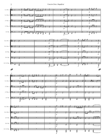 Adriano Banchieri arr. Joe Burnam: Magnificat from Concerto III for Trombone Choir