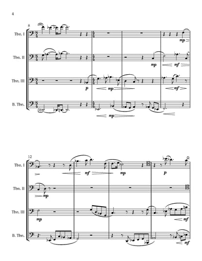 Quanquan Yan: Driftwood for Trombone Quartet