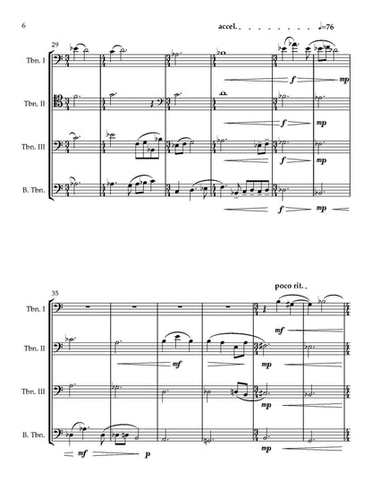 Quanquan Yan: Driftwood for Trombone Quartet