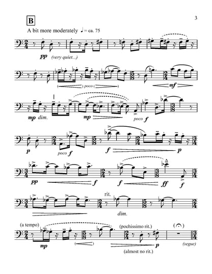 Craig Whitwell: A Brief Excursion for Unaccompanied Trombone