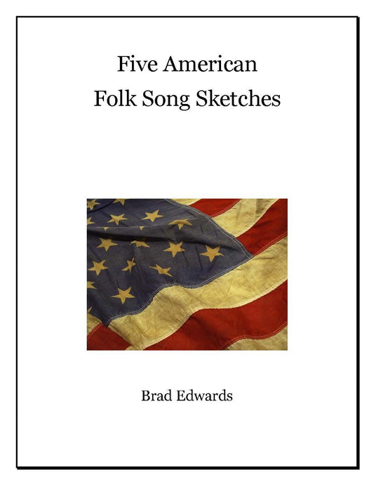 Brad Edwards: Five American Folk Song Sketches for French Horn and Trombone Duet