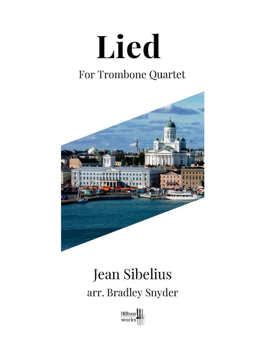 Sibelius arr. Snyder: Lied for Trombone Quartet