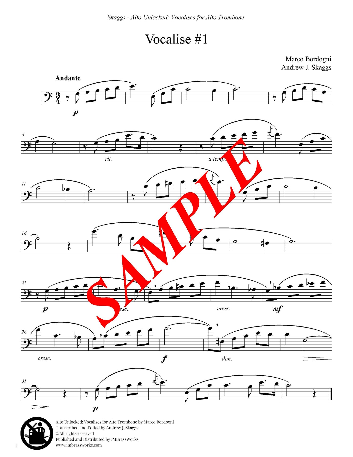 Bordogni/Skaggs: Alto Unlocked