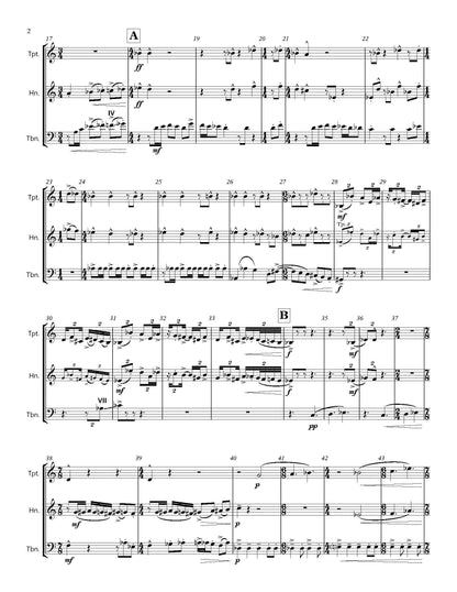 Chris Evan Hass: Black Diamond for Brass Trio