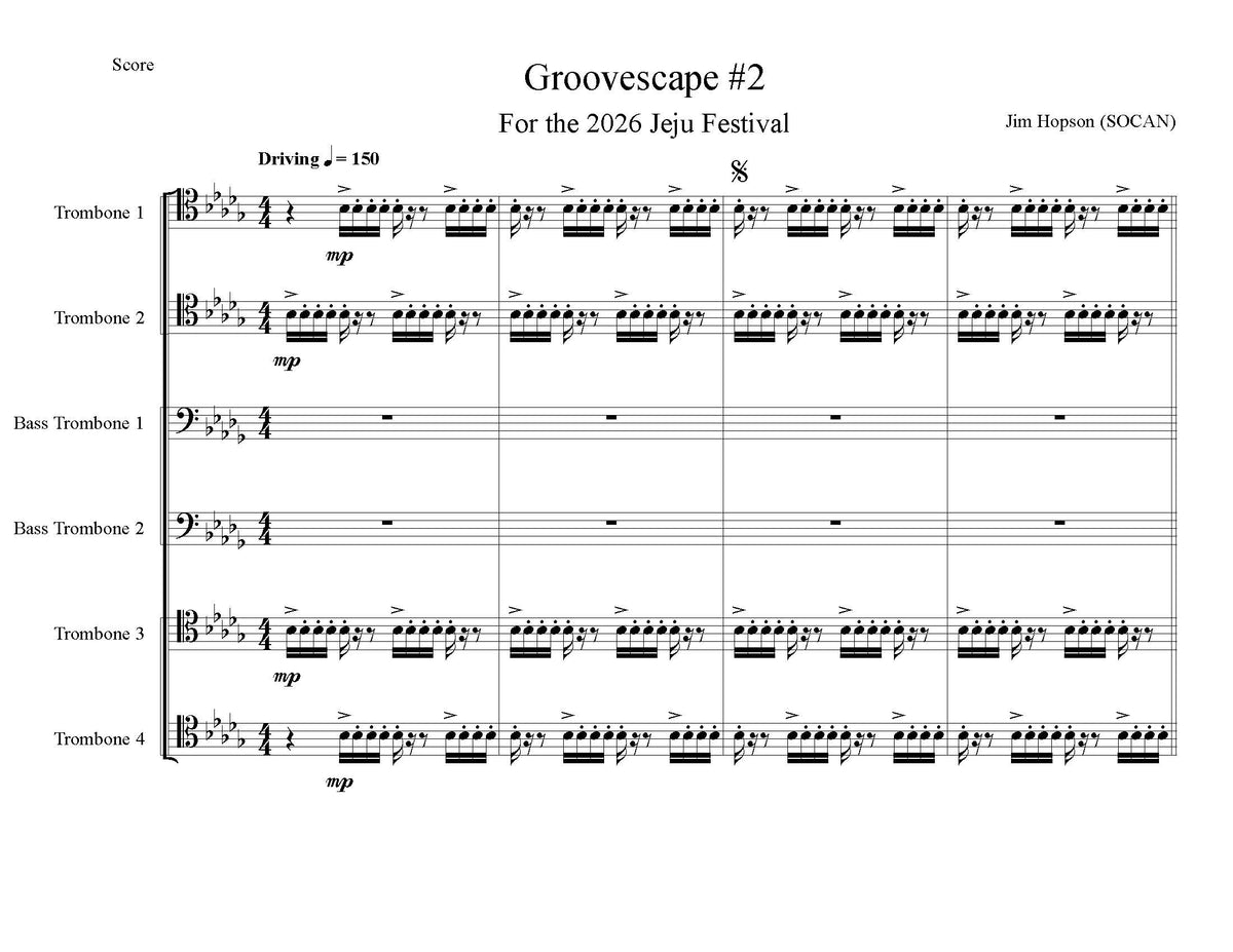 James Hopson: Groovescapes no. 2