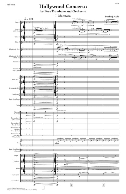 Sterling Maffe: Hollywood Concerto for Bass Trombone