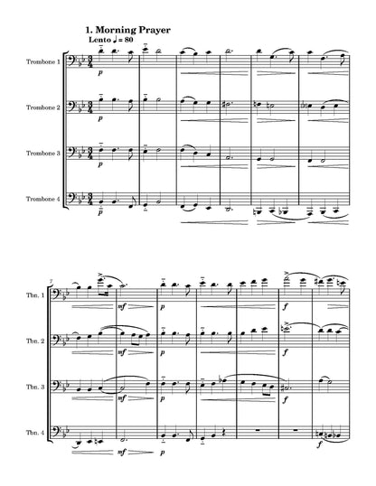 Tchaikovsky arr. Bain: Album For The Young, Op.39 for Trombone Quartet