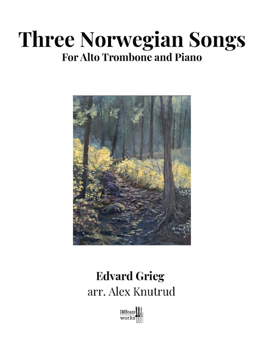 Grieg arr. Knutrud: Three Norwegian Songs