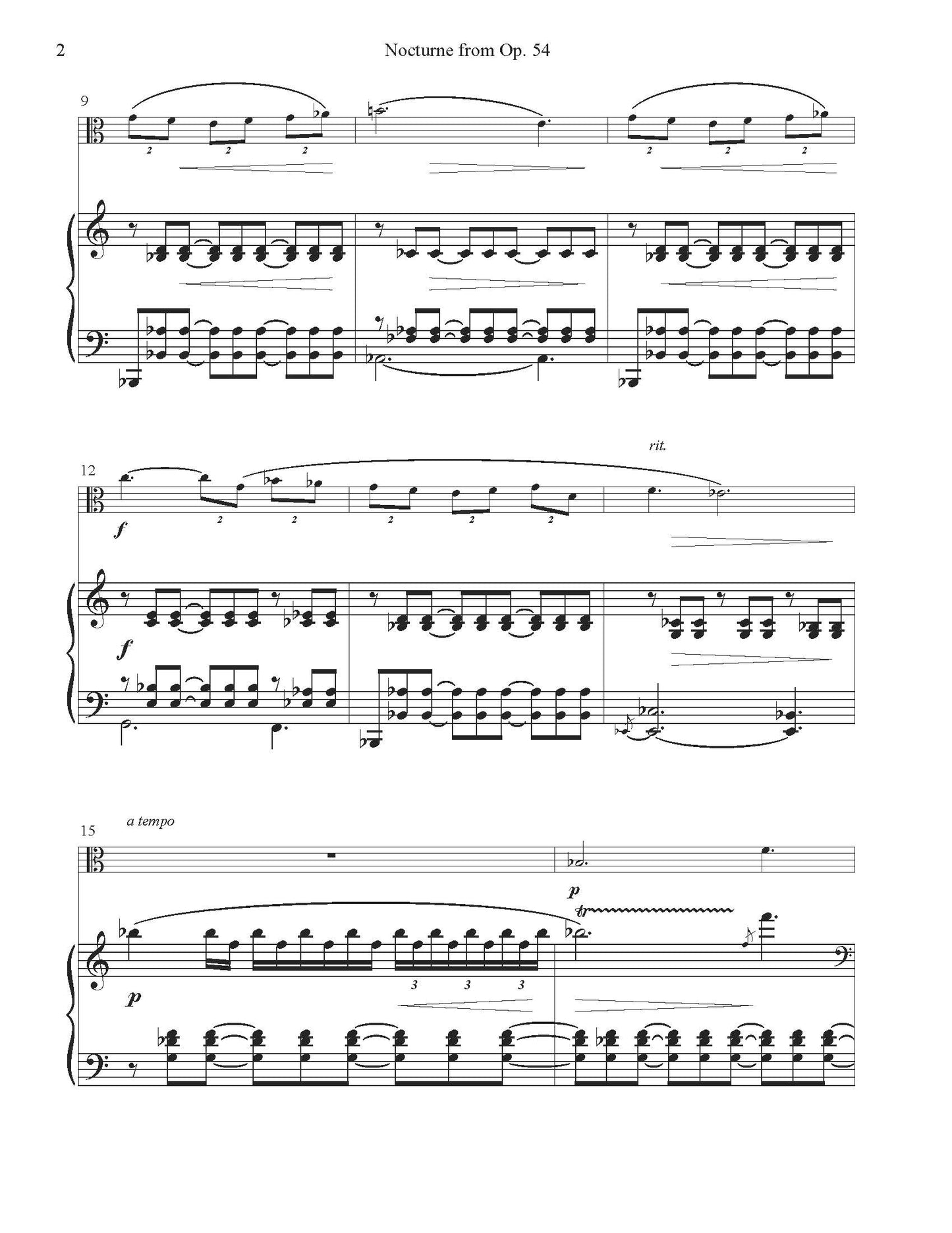 Grieg arr. Knutrud: Three Norwegian Songs