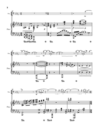 Danziger: Whispers of Eternity for Tenor Trombone and Piano