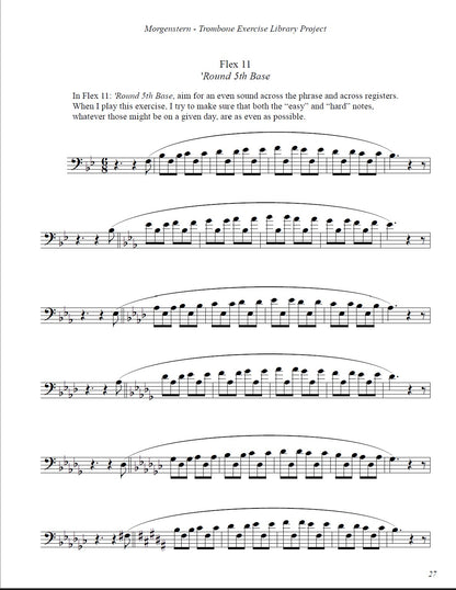 Ilan Morgenstern: Trombone Exercise Library Project