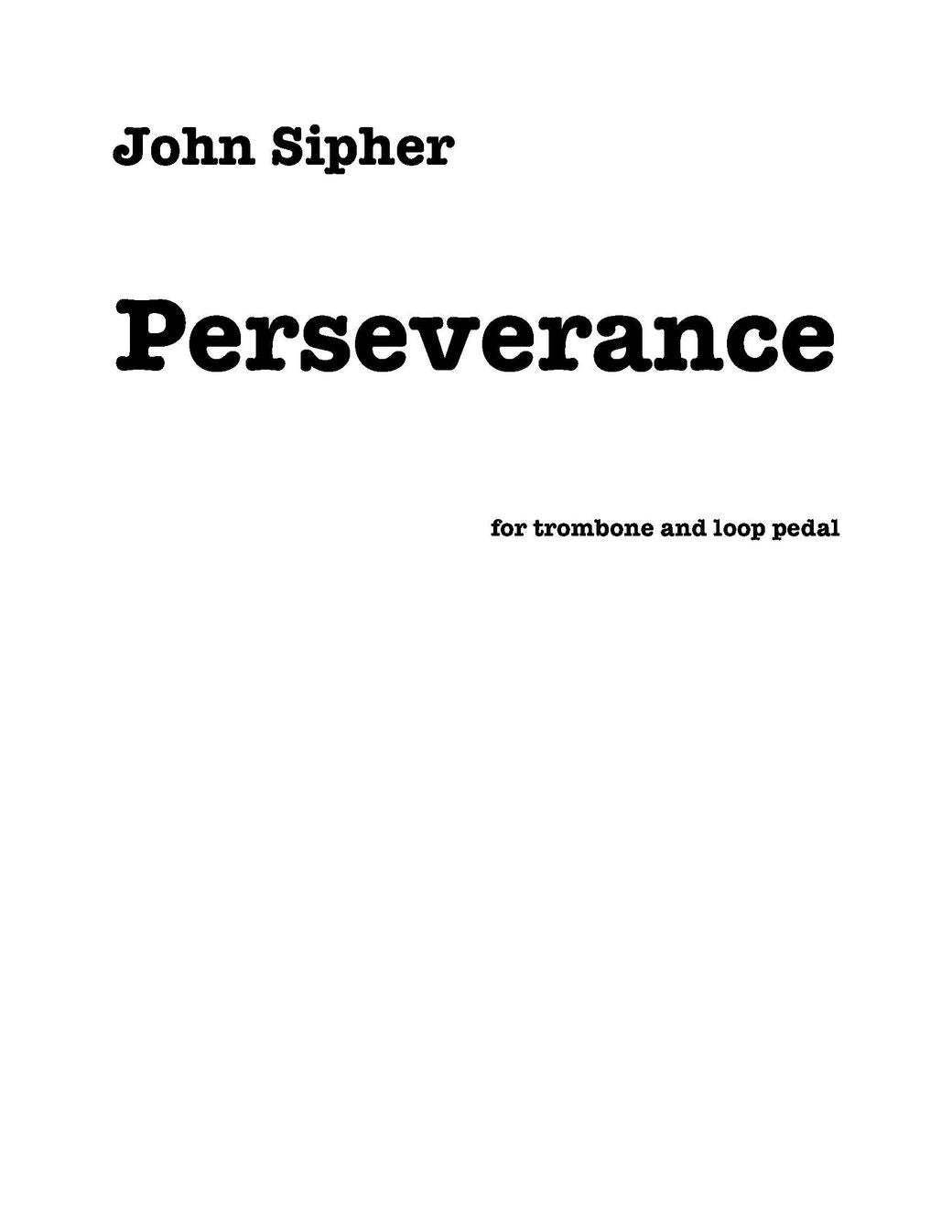 John Sipher: Perseverance