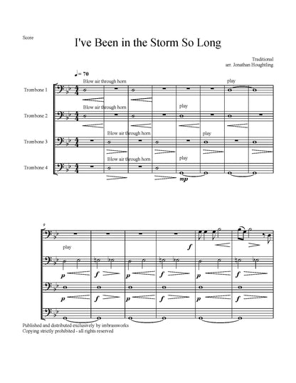Traditional arr. Houghtling: I've Been in the Storm So Long