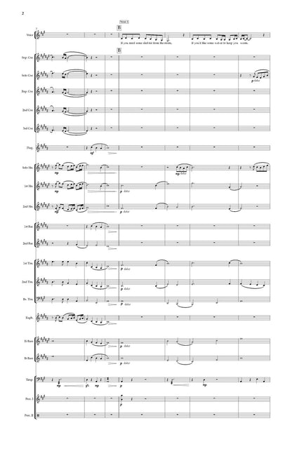 Charlie Han: Hold Me for Choir and Brass Band