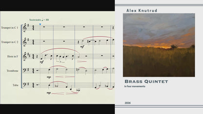 Alex Knutrud: Quintet for Brass
