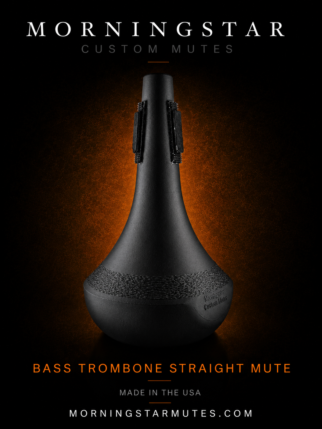 Morningstar Bass Trombone Straight Mute
